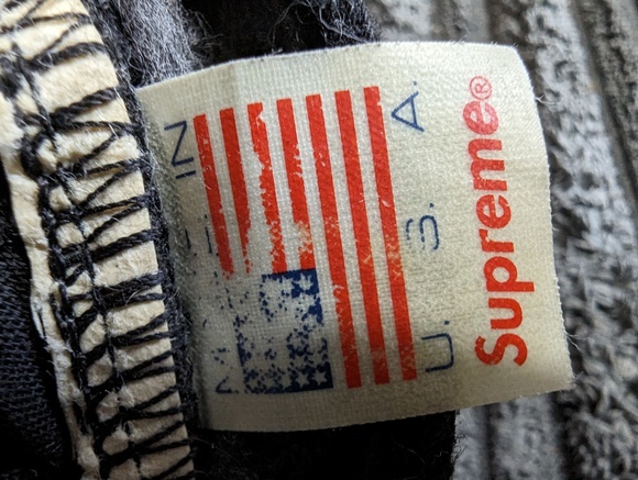 Supreme Champion 5-Panel Snapback Cap Hat Black Fall Winter 2017 - Picture 5 of 5